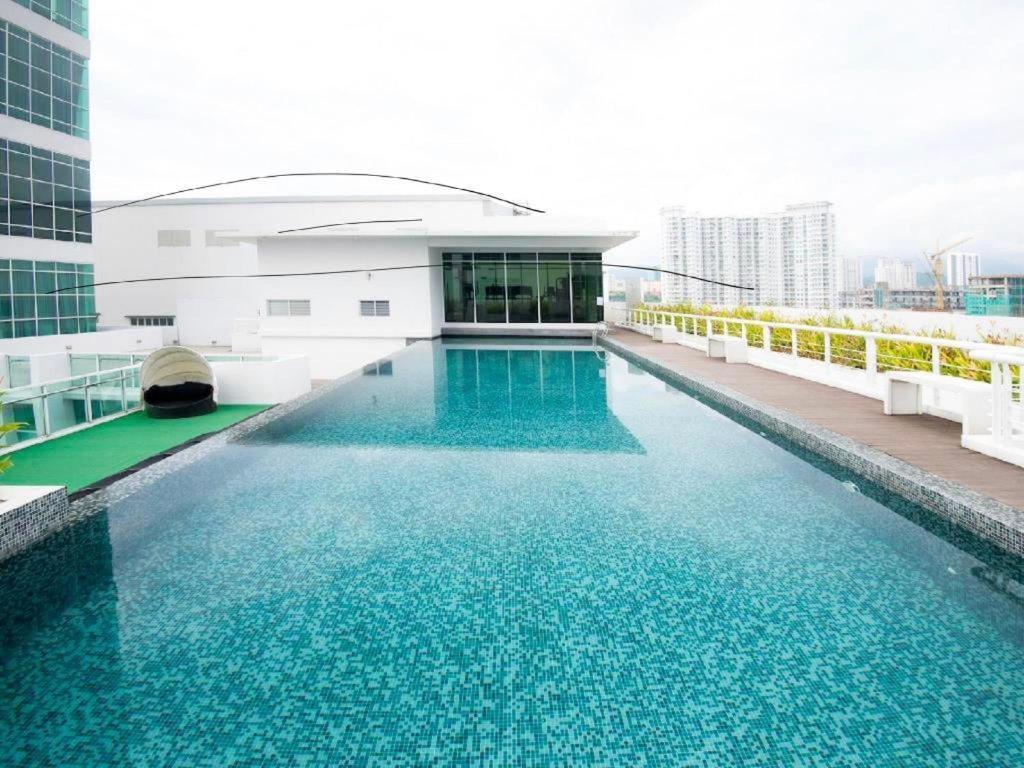 The Maritime Suite @ Panoramic Duplex 海景の家 Jelutong Eksteriør billede